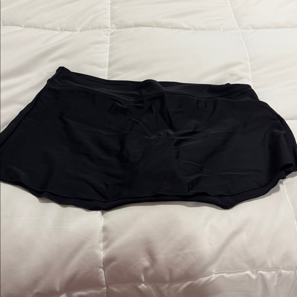 Shade & Shore Elegant Black Skort